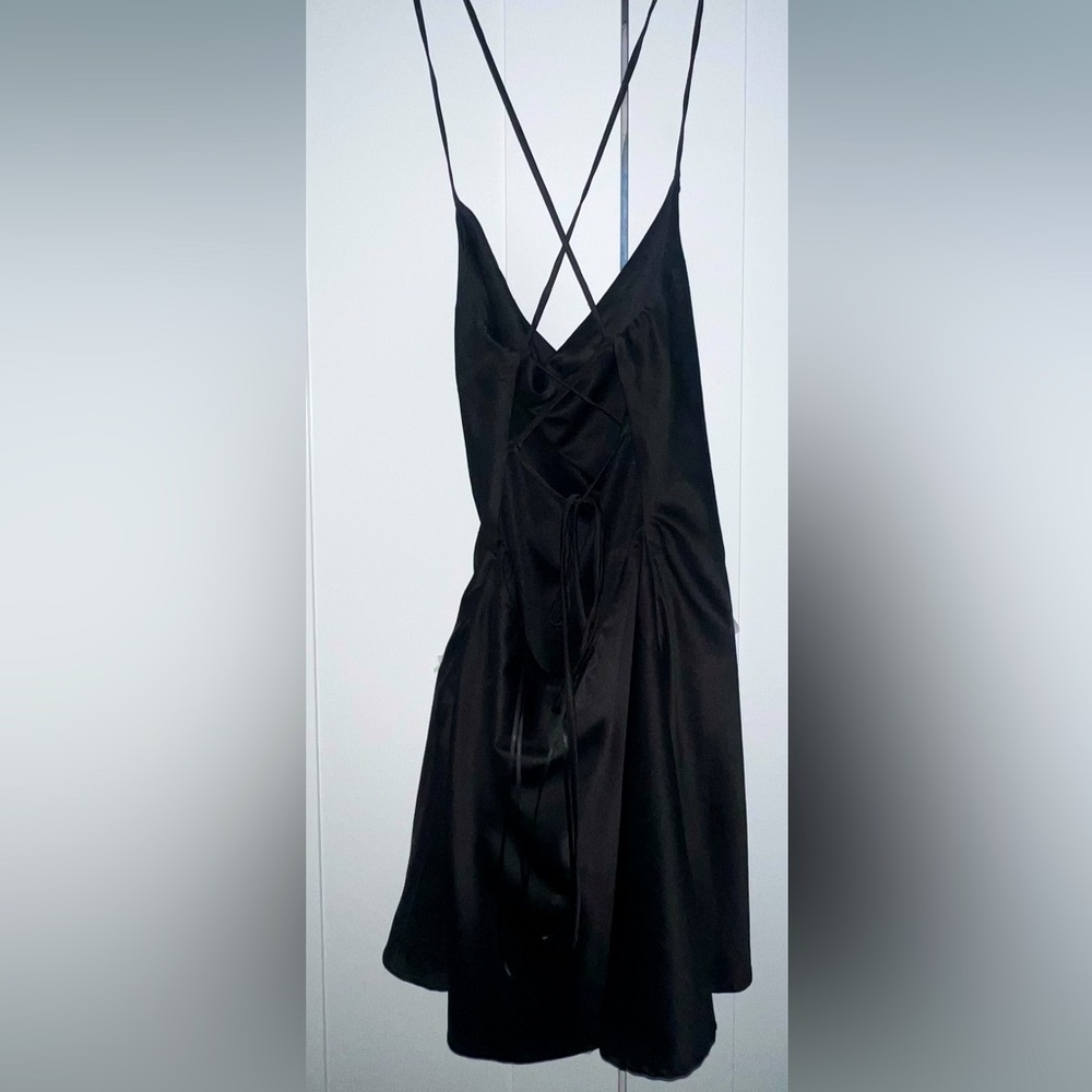Black sleek dress